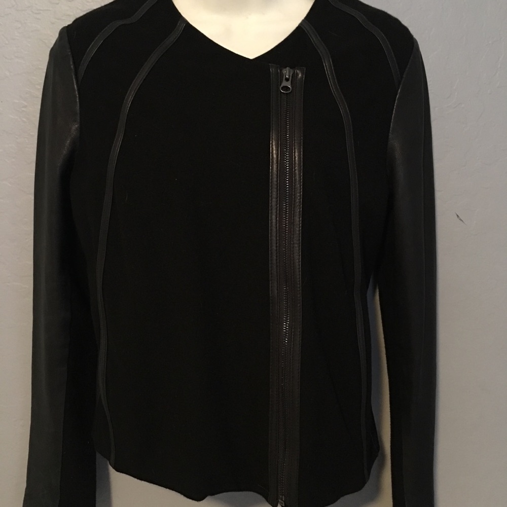 Vince Leather Jacket.